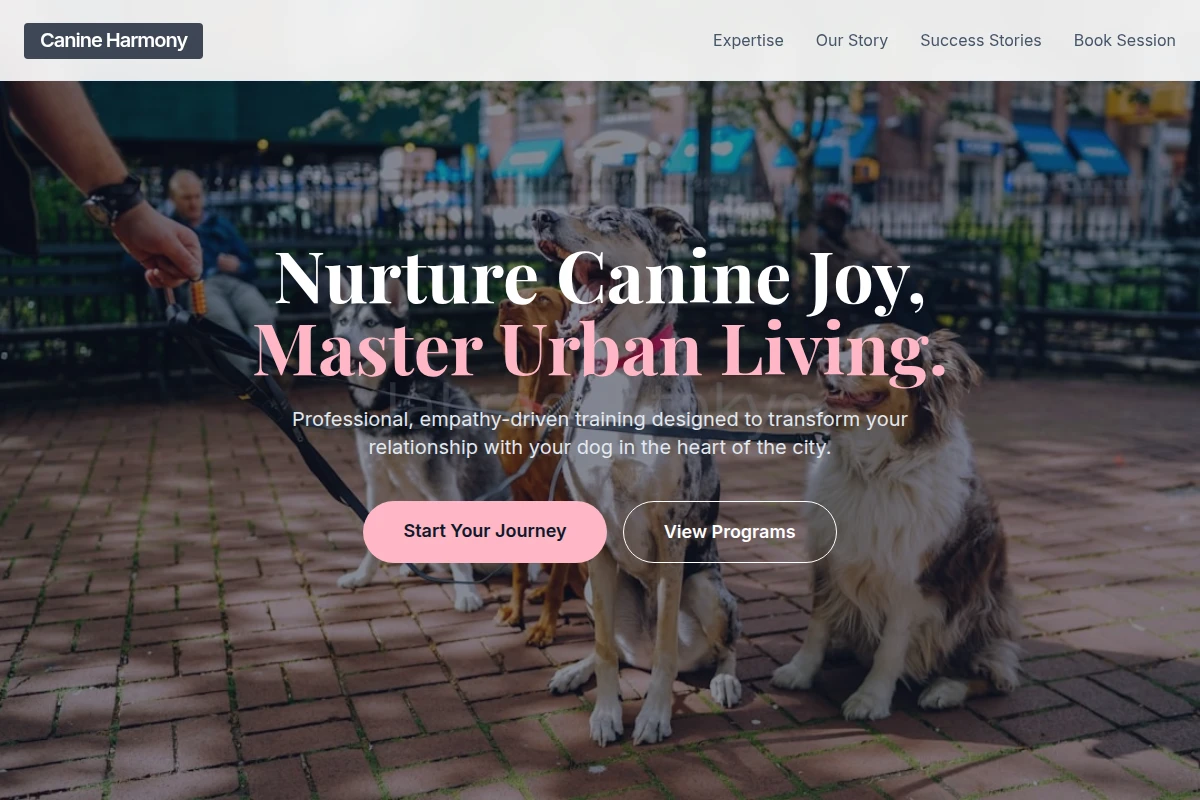 Leash Dog Training