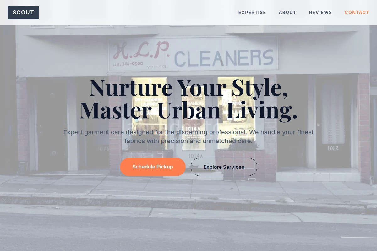 Scout Dry Cleaner