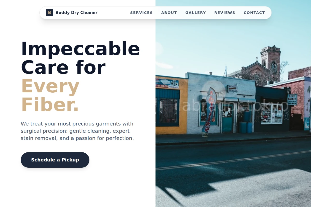 Buddy Dry Cleaner