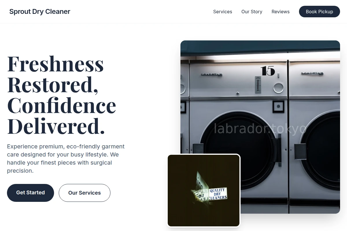 Sprout Dry Cleaner
