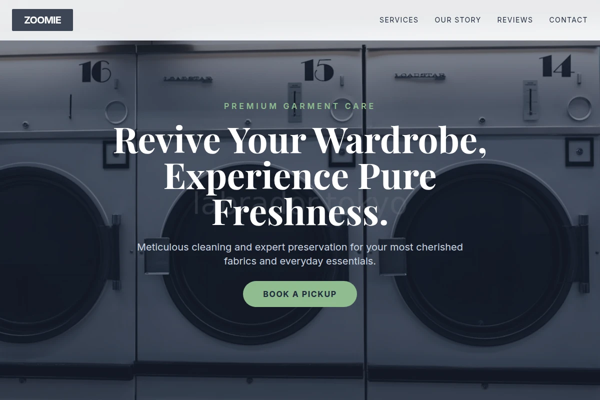 Zoomie Dry Cleaner