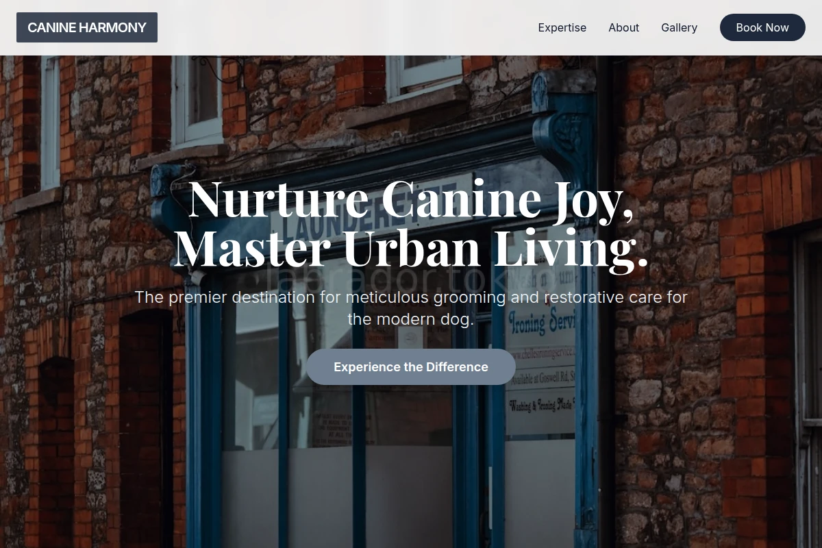 Canine Dry Cleaner