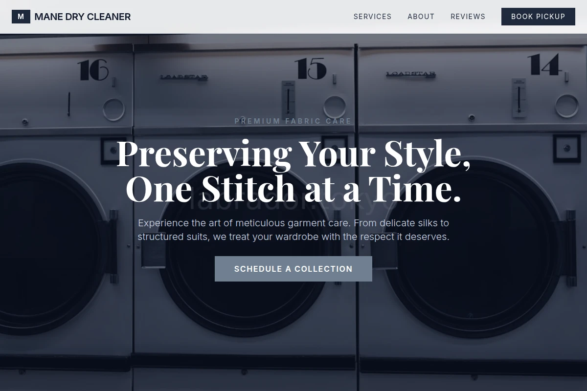 Mane Dry Cleaner