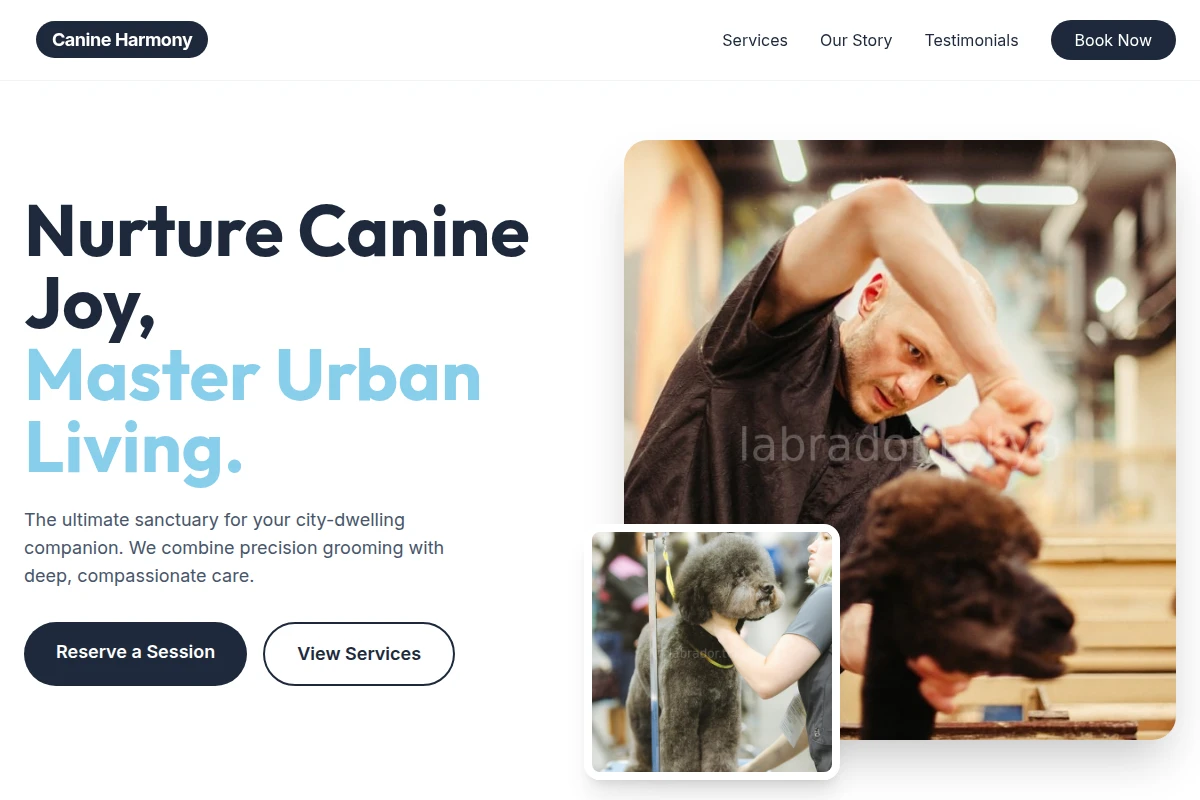 Canine Pet Grooming